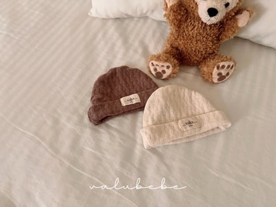 Valubebe64｜(65-90) 針織反摺帽14