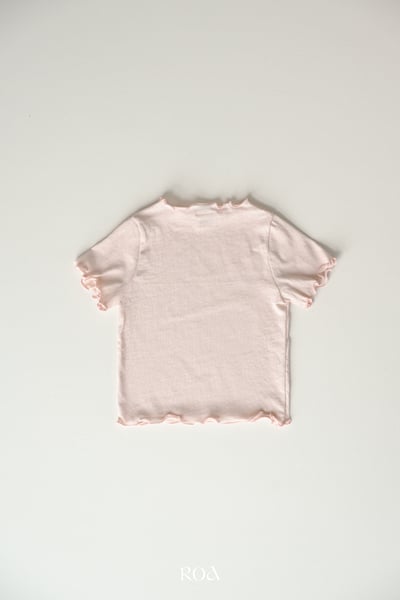 ROA27｜(6m-18m) 3色捲邊素面上衣7