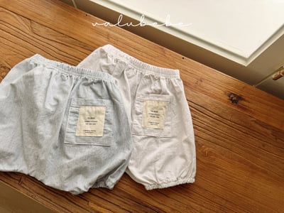 Valubebe 38｜(65-80cm) 線條口袋短褲4