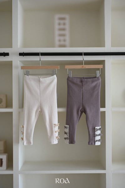 ROA21｜(80cm-120cm) 2色蝴蝶結內搭棉褲1