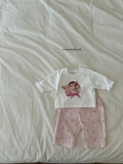 Bloom.b05｜(0m-7y) 春日花束直筒長褲6