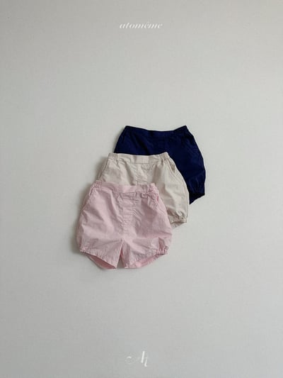 Atomeme32｜(70-110) 蓬蓬縮口設計短褲1
