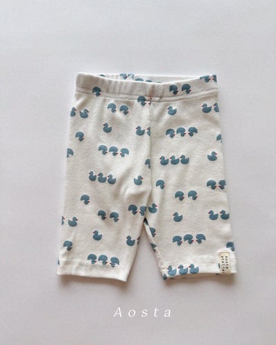 AOSTA44｜(6m-5y) 4款夏季羅紋緊身褲10