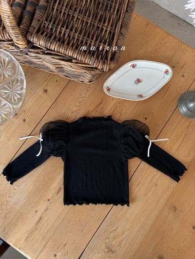 Marron 05｜(1y-6y) 公主蓬蓬袖上衣15