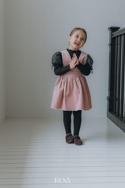 ROA19｜(80cm-120cm) 2色深V吊帶連身裙5