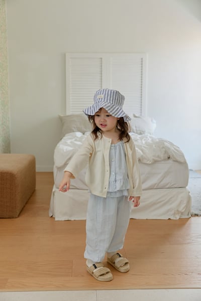 onu27｜(70cm-115cm) 荷葉邊壓紋縮口長褲6