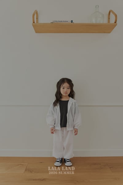 lala land53｜(75-120cm) 2色泡泡紗連帽拉線外套11