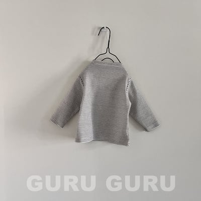 GURU GURU09｜(6m-24m) 4色條紋上衣3