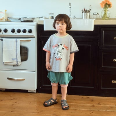 1st blue31｜(~93-118cm) 動物派對上衣4