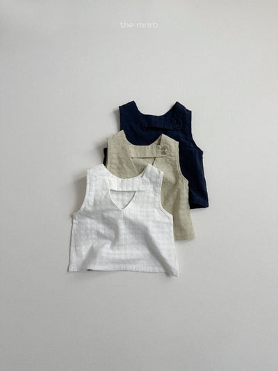 MiniRobe36｜(70-110) 壓紋簡約設計背心10