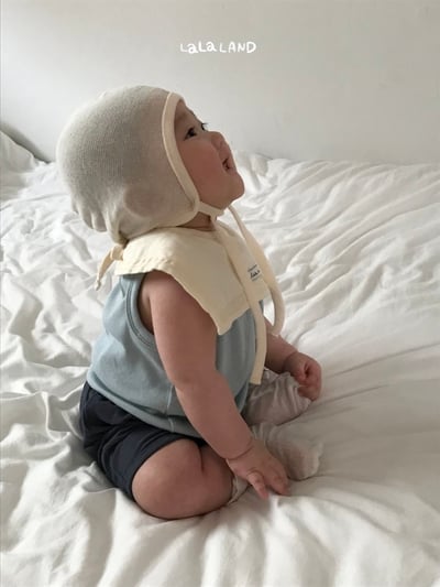 lala land40｜(3m-18m) 2色水手綁帶圍兜16