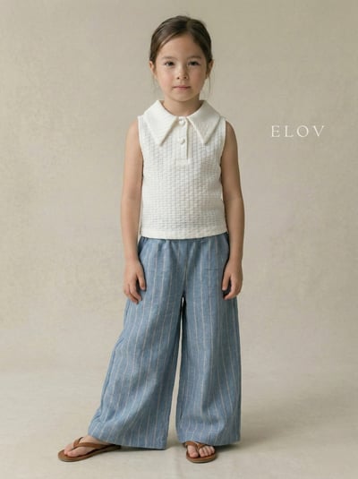 Mon petit21｜(73-118cm) 有領愛心鈕扣背心9