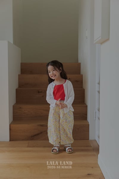 lala land55｜(75-120cm) 2色羅紋開襟外套3