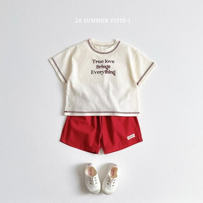 vivid18｜(78cm-125cm) 5款簡約字母邊縫線套裝13