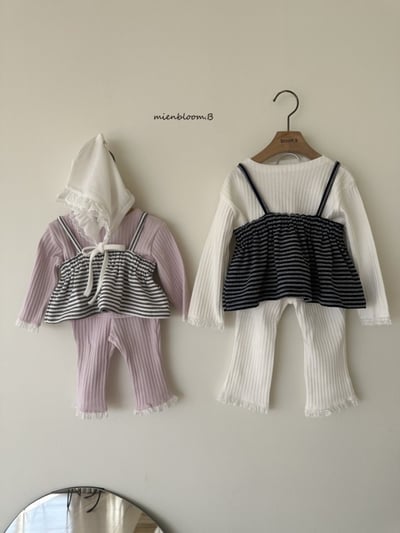 Bloom.b31｜(0m-7y) 細肩條紋背心13