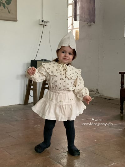 JE473｜(73-100cm) 玫瑰花蕾絲邊包屁裙9