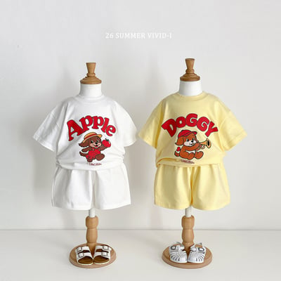 vivid25｜(78cm-125cm) 3款夏季可愛藝術圖套裝5