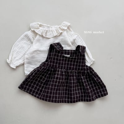 mimi market19 (65-85cm)  荷葉領上衣5