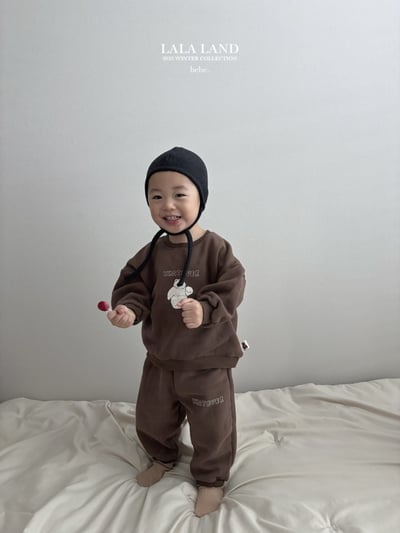 lala land20｜(60cm-83cm) 3色印花刷毛束口褲18