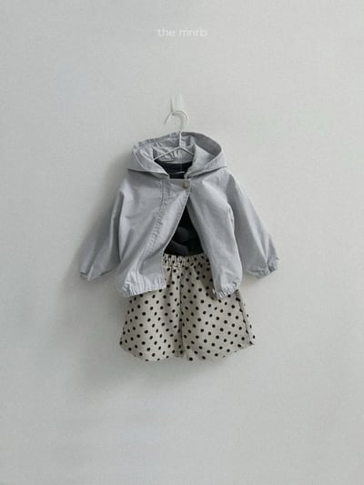 MiniRobe41｜(70-110) 休閒鈕扣連帽外套8