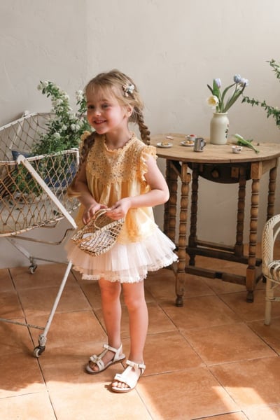 FLO27｜(75-140) 蛋糕蕾絲襯裙6