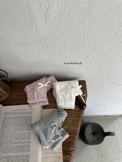 Bloom.b34｜(0m-7y) 蕾絲緞帶緊身褲11