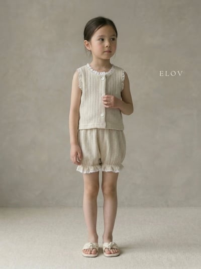 Mon petit15｜(73-118cm) 蕾絲花邊套裝3