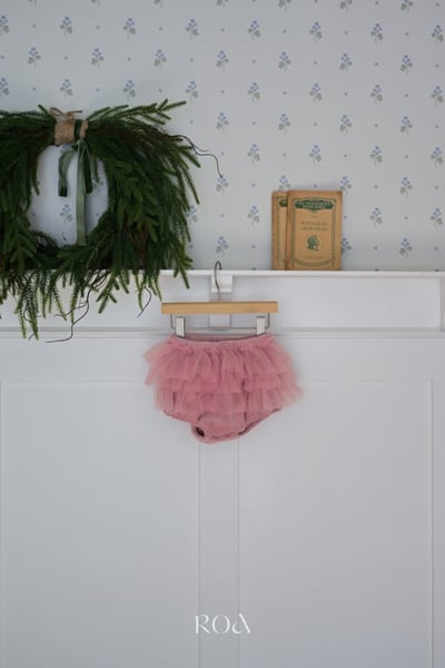 ROA37｜(6m-18m) 2色層次蕾絲裙包屁褲6