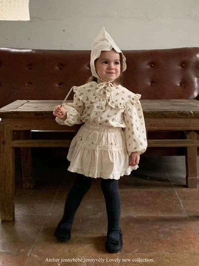 JE473｜(73-100cm) 玫瑰花蕾絲邊包屁裙19