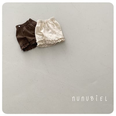 NUNU BIEL21｜(65-115cm) 木耳邊短褲11