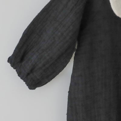 LEMONADE02｜(55cm-85cm) 2色花瓣領包屁衣含帽子25