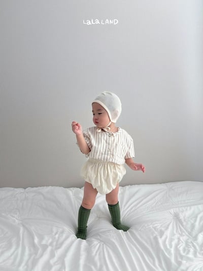 lala land16｜(3m-18m) 2色素面迷你燈籠褲7