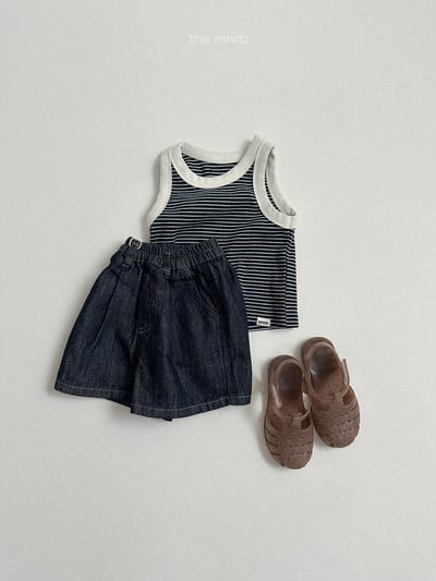 MiniRobe26｜(70-110) 撞色條紋背心5