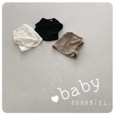 NUNU BIEL20｜(65-115cm) 泡泡皺摺上衣9