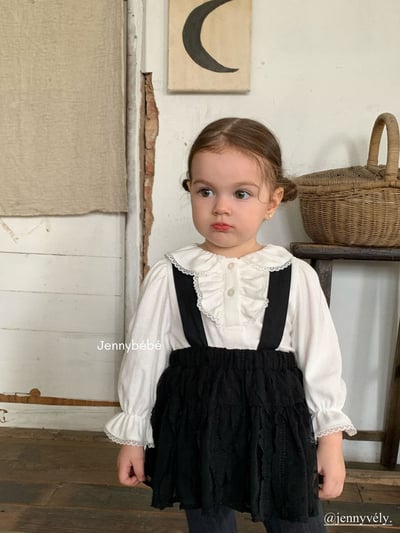 JE554｜(73-100cm) 宮廷風花邊領上衣/包屁衣18