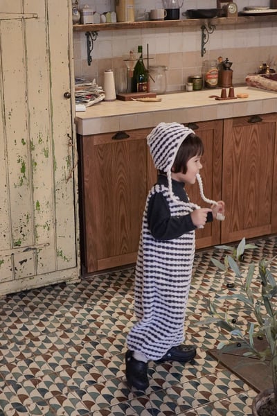 onu 14｜(70cm-115cm) 絨毛條紋連身褲20