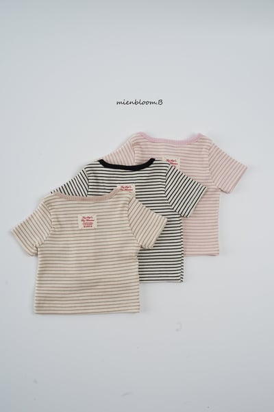 Bloom.b20｜(55cm-118cm) 條紋排扣上衣11