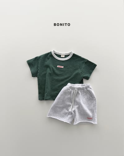 Bonito53｜(75cm-125cm) 3組線條拼接上衣（2件組）7