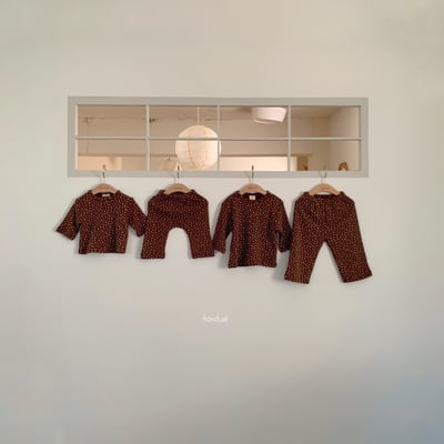 Fondue 32｜(65cm-100cm)  小碎花居家套裝10