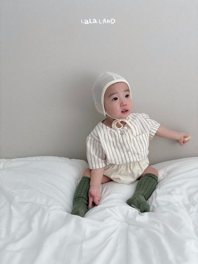 lala land27｜(3m-18m) 2色條紋襯衫13