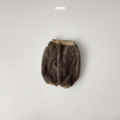 onu 34｜(70cm-115cm) 保暖毛絨縮口褲4