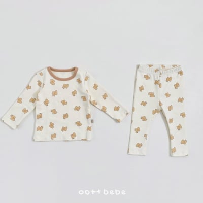Oottbebe14｜(1y-7y) 狗狗棉質居家服套裝4