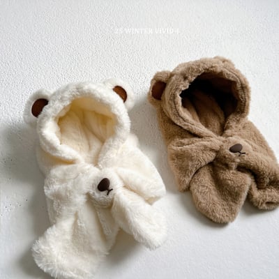 vivid113｜(free) 保暖泰迪熊頭套2