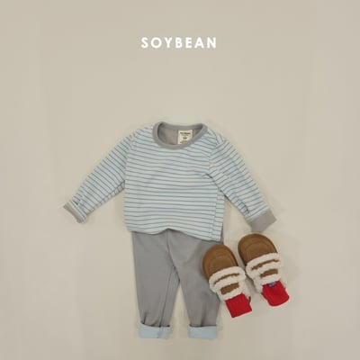 Soybean90｜(75cm-118cm) 條紋家居服套裝7