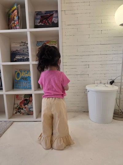 Color17｜(75-115cm) 荷葉邊兩件式上衣18