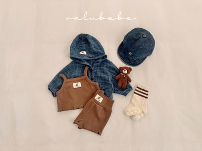 Valubebe 59｜(65-90cm) 連帽開衫外套11