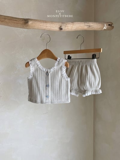 Mon petit15｜(73-118cm) 蕾絲花邊套裝9