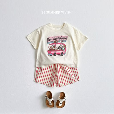 vivid73｜(78cm-125cm) 3款復古露營車遊上衣15