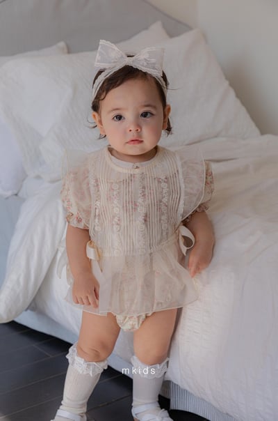 M-KIDS48｜(65-80cm) 蕾絲髮帶4