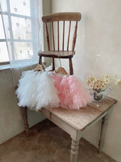 Azalea12｜(85-112cm) 蕾絲花長裙1